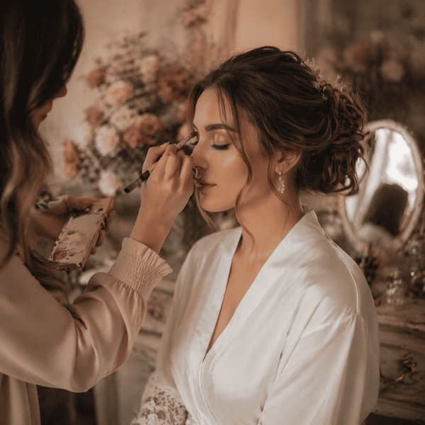 Bride’s makeup