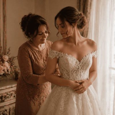 mother and bride
